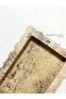 Natural Rustic Travertine Marble Tray, Bathroom Organizer, Presentation Plate with Edge Detail - 5