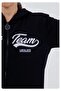 LIMI unisex 3 rope roster embroidery embroidered college cardigan - 2