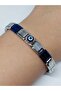 Steel Unisex Italian Charm Bracelet - 2