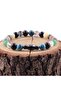 Sun Stone, Obsidian, Calcite, Chrysocolla, Hematite, Apatite, Jade Natural Stone 8 mm Bracelet - 3