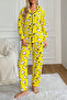Winter Welsoft Plush Pearl Fleece Buttoned Pajama Set 'Silky Texture' - 3