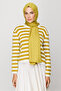 Wave Pattern Silky Jacquard Shawl - 3