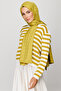Wave Pattern Silky Jacquard Shawl - 4