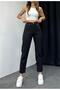 Penelope Just Black Original Ultra High Waist Mom Jean(Full fit)