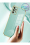 Luxury Silicone Case for Samsung Galaxy A33 with Lilac Edges Gold Detail - 6