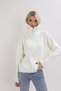Swc Women's Turn-Down Collar Zippered Knitwear Cardigan - 8