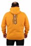 Men's Plus Size Hooded Sweat Danger 23212 MUSTARD