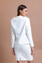 Otrişli White Blazer Jacket - 4