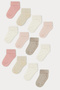 Pack of 12 Organic Cotton Non-Slip Baby/Kid Socks - 2