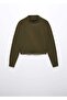 Perkins collar crop sweater - 3