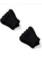 Comfortable, Non-Squeezing, Elastic Black Ankle Length Cotton Booties Socks, Pack of 10, Number 37-44
