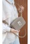 JUSTPOLO WOMEN'S MINK ORIGINAL LACOS 3 COMPARTMENT SHOULDER AND CROSSBODY BAG - 3