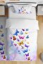 Butterflies 9 Patterned Single Baby Kids Bedding Set