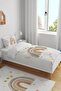 Starry Rainbow Patterned Single Baby Kids Bedding Set - 2
