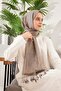 Crony Shawl Mink Brown - 6