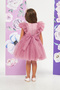GIRL'S DRESS WITH SKIRT TULY AND DOT DETAIL - 3
