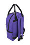 Purple Bag with Side Pocket Waterproof Fabric Unisex - 8