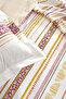 Morin 100% Cotton Double Duvet Cover Pique Set Multi Color - 8