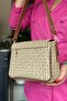 Large Size 5 Compartments 2 Straps Crossbody Women's Shoulder Bag 2184 - 4