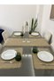 Tasseled Runner x 4-Piece American Service Set