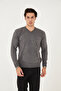 KMKKOMBİN MEN'S V-NECK SPECIAL SWEATER - 5