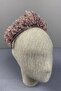 Pink Bead Embroidered Intense Akbahar Bridal and Henna Crown – Crown, Crystal Stone, Stylish Model, Bridal Crown - 4