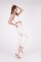 High Waisted Comfortable / Relaxed Women's Jeans with Seamless and Wide Legs Natural Denim Jeans - 5