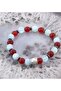 Hematite, Agate, Aquamarine Natural Stone Bracelet 8 mm - 2