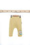 Baby 100% Cotton Patterned 2-Piece Single Bottom with Elastic Cuffs - 2