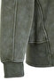 Khaki Antique/Pale Effect Thick Inside Fleece Regular/Normal Fit Knitted Sweatshirt TWOAW24SW00270 - 7