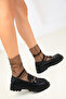 Black Women's Casual Shoes 18536 - 4