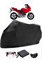 Ducati Multistrada 1100 Black Motorcycle Cover, Waterproof and Durable Fabric