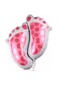 Baby Footprint Figured Foil Balloon Pink 76cm - 2