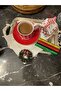New Year's Wreath Themed New Year's Coffee Side Presentation Napkin (Not Sticking) - 4