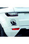 WOLF IN THE FOREST CAR STICKER (15X13 CM) - 2