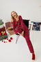 New Season 100% Viscose Woven Fabric Premium Pajamas Set, Plaid Pajamas Set - 6