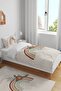 Floral Rainbow Patterned Single Baby Kids Bedding Set - 2