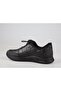 3k0690 Genuine Leather Black Men's Casual Shoes - 2