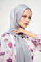 SAKA FASHION CITY-I SHAL WITH STRAW PATTERNED JACQUARD SHAL - 2