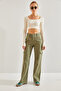 Women's Green Cargo Pocket Pants 60041010 - 7