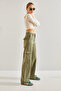 Women's Green Cargo Pocket Pants 60041010 - 5