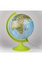 30 Cm Illuminated Physical Writable Map World Globe (Physical+Political)
