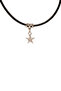 Unisex Star Themed Genuine Leather Necklace - 2