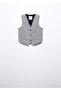 Slim striped vest - 3