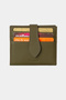 3803 Genuine Real Leather Women's Men's Wallet Green - 5