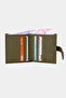 3803 Genuine Real Leather Women's Men's Wallet Green - 6