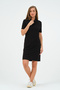Classic Cotton Regular Comfort Polo Collar Dress - 5