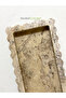 Natural Rustic Travertine Marble Tray, Bathroom Organizer, Presentation Plate with Edge Detail - 6