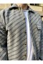 quilted winter men's shirt lumberjack shirt with single pocket flap - 2