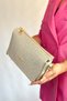 Medium Size Sports Model Multi-Compartment Women's Cross Shoulder Bag with 2 Straps 2174 STONE COMBINATION - 5
